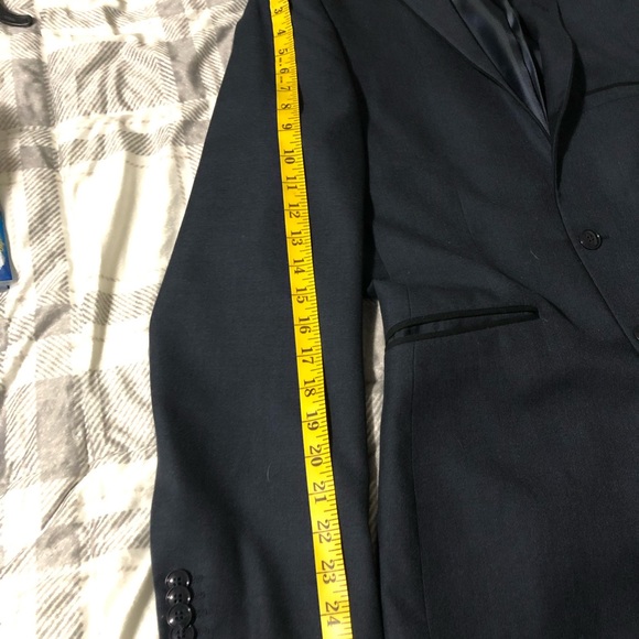 Men’s Navy Blue Bellissimo Blazer From Tip Top Tailor. - Picture 8 of 12